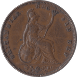 1846 FARTHING ( GVF ) - Farthing - Cambridgeshire Coins