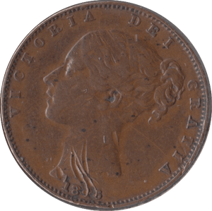 1846 FARTHING ( GVF ) - Farthing - Cambridgeshire Coins