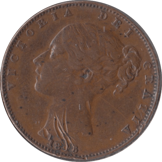 1846 FARTHING ( GVF ) - Farthing - Cambridgeshire Coins