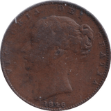 1846 FARTHING ( NF ) - FARTHING - Cambridgeshire Coins