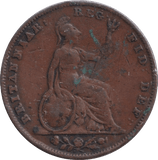 1846 FARTHING ( NF ) - FARTHING - Cambridgeshire Coins