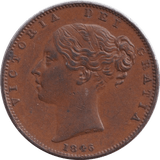 1846 FARTHING ( UNC ) - FARTHING - Cambridgeshire Coins