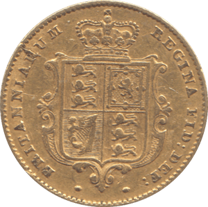1846 GOLD HALF SOVEREIGN ( VF ) - HALF SOVEREIGN - Cambridgeshire Coins