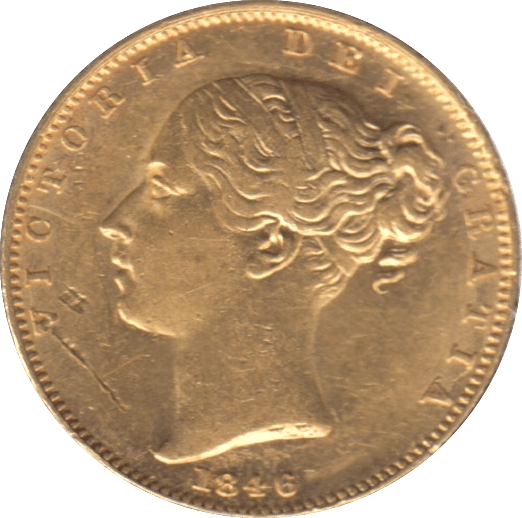 1846 GOLD SOVEREIGN ( EF ) - SOVEREIGN - Cambridgeshire Coins