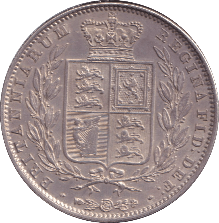 1846 HALFCROWN ( AUNC ) - HALFCROWN - Cambridgeshire Coins