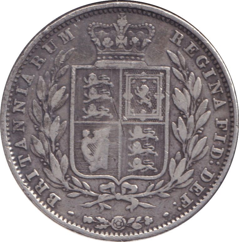 1846 HALFCROWN ( GF ) - HALFCROWN - Cambridgeshire Coins