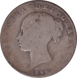 1846 HALFCROWN ( NF ) - HALFCROWN - Cambridgeshire Coins
