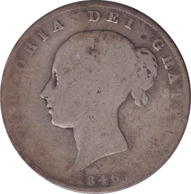 1846 HALFCROWN ( NF ) - HALFCROWN - Cambridgeshire Coins