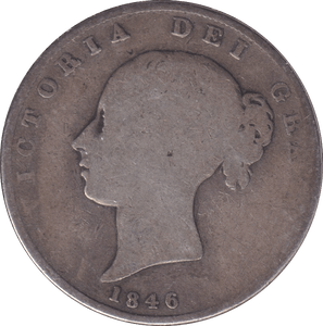 1846 HALFCROWN ( NF ) - HALFCROWN - Cambridgeshire Coins