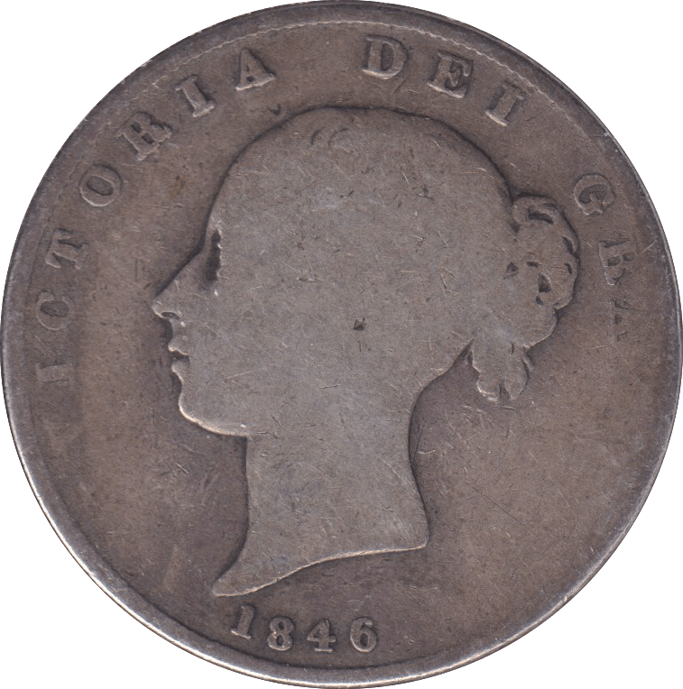 1846 HALFCROWN ( NF ) - HALFCROWN - Cambridgeshire Coins