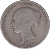 1846 HALFCROWN ( NF ) - HALFCROWN - Cambridgeshire Coins
