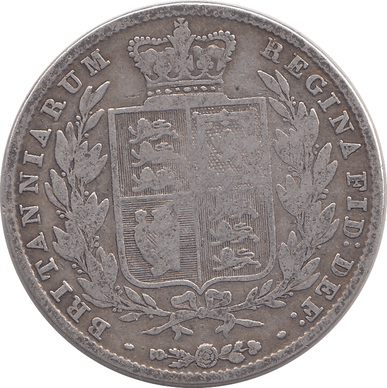 1846 HALFCROWN ( NF ) - HALFCROWN - Cambridgeshire Coins
