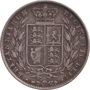 1846 HALFCROWN ( VF ) - HALFCROWN - Cambridgeshire Coins