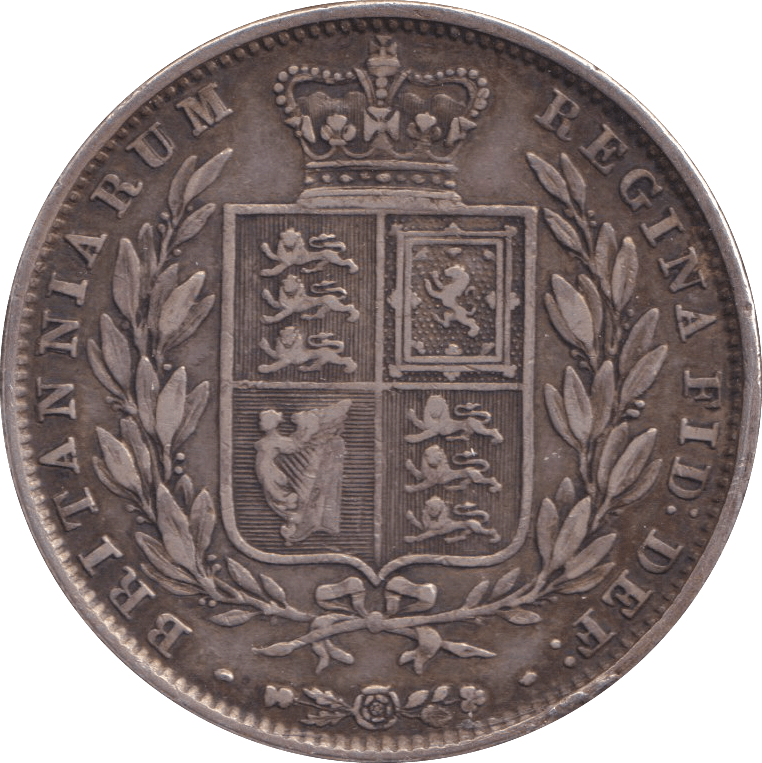 1846 HALFCROWN ( VF ) - HALFCROWN - Cambridgeshire Coins