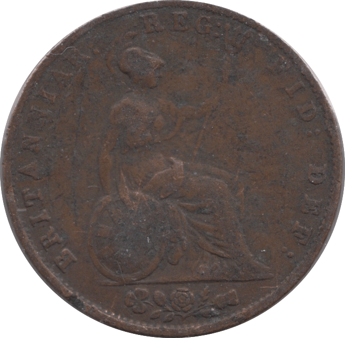 1846 HALFPENNY ( FINE ) - Halfpenny - Cambridgeshire Coins