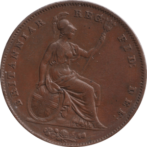 1846 PENNY ( GVF ) - PENNY - Cambridgeshire Coins