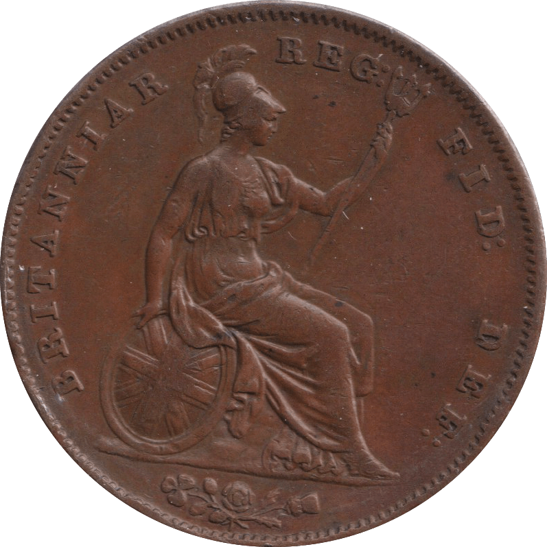 1846 PENNY ( GVF ) - PENNY - Cambridgeshire Coins