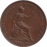 1846 PENNY ( GVF ) - PENNY - Cambridgeshire Coins
