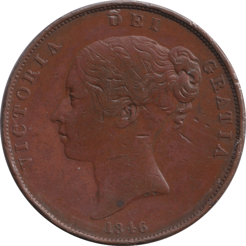 1846 PENNY ( GVF ) - PENNY - Cambridgeshire Coins