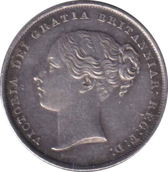 1846 SHILLING ( AUNC ) - SHILLING - Cambridgeshire Coins