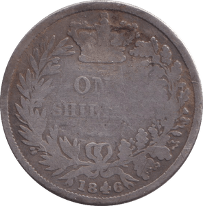 1846 SHILLING ( FAIR ) - SHILLING - Cambridgeshire Coins