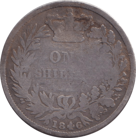 1846 SHILLING ( FAIR ) - SHILLING - Cambridgeshire Coins