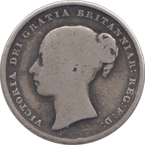 1846 SHILLING ( FINE ) - SHILLING - Cambridgeshire Coins