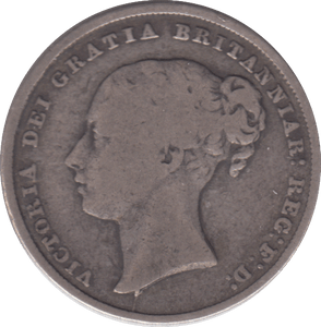 1846 SHILLING ( FINE ) - SHILLING - Cambridgeshire Coins