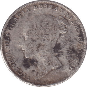 1846 SIXPENCE ( FAIR ) - SIXPENCE - Cambridgeshire Coins