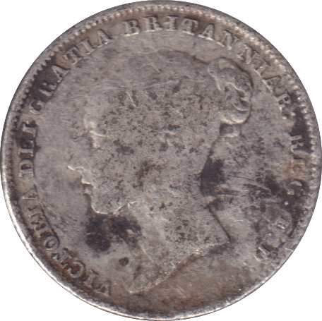 1846 SIXPENCE ( FAIR ) - SIXPENCE - Cambridgeshire Coins