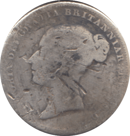 1846 SIXPENCE ( FAIR ) - SIXPENCE - Cambridgeshire Coins