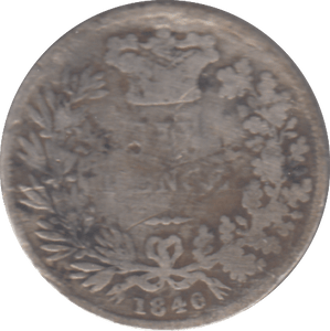 1846 SIXPENCE ( FAIR ) - SIXPENCE - Cambridgeshire Coins