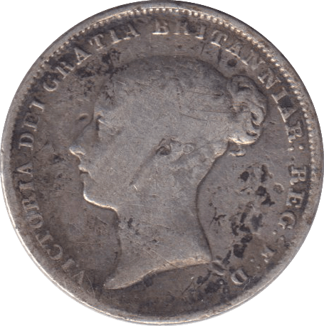 1846 SIXPENCE ( FAIR ) - WORLD COINS - Cambridgeshire Coins