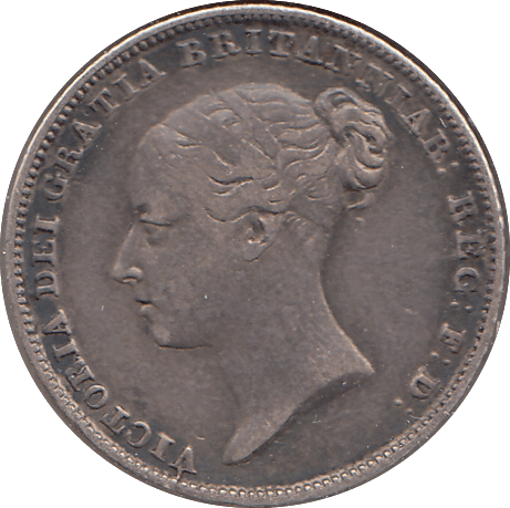 1846 SIXPENCE ( GF ) - SIXPENCE - Cambridgeshire Coins