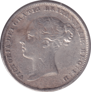 1846 SIXPENCE ( GVF ) - SIXPENCE - Cambridgeshire Coins