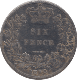 1846 SIXPENCE ( NF ) - SIXPENCE - Cambridgeshire Coins