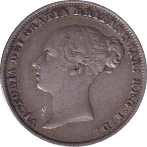 1846 SIXPENCE ( VF ) - SIXPENCE - Cambridgeshire Coins