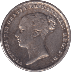 1846 SIXPENCE ( VF ) - SIXPENCE - Cambridgeshire Coins