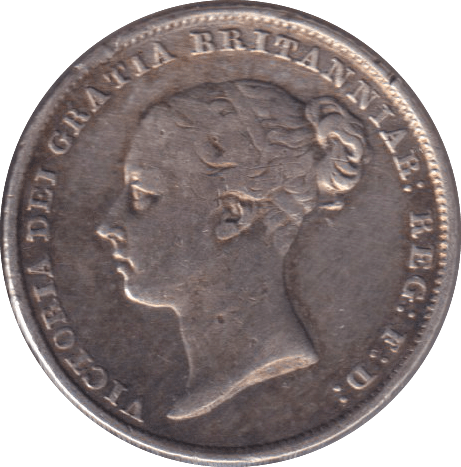 1846 SIXPENCE ( VF ) - SIXPENCE - Cambridgeshire Coins