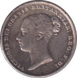 1846 SIXPENCE ( VF ) - SIXPENCE - Cambridgeshire Coins