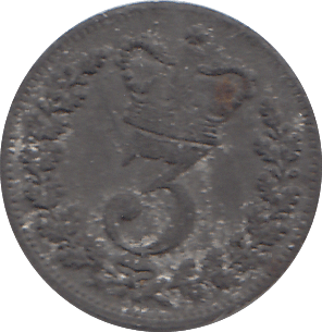 1846 TOY MONEY THREEPENCE - WORLD COINS - Cambridgeshire Coins
