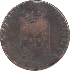 1847 40 REIS PORTUGAL - WORLD COINS - Cambridgeshire Coins