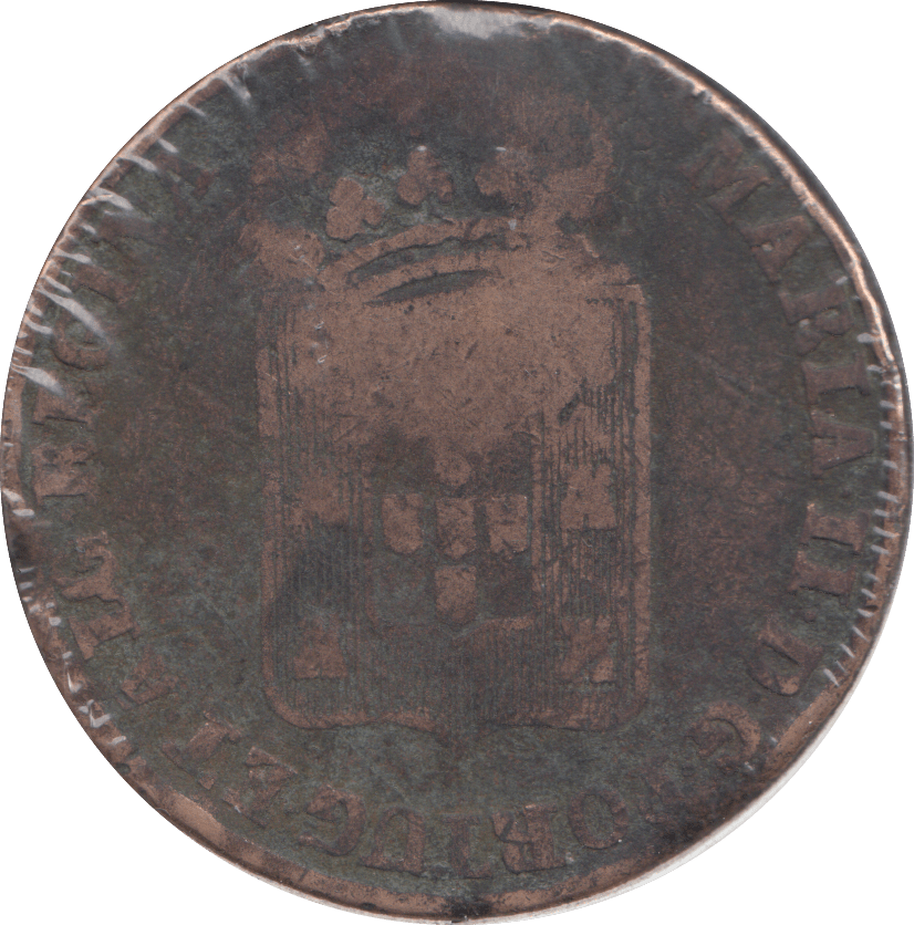 1847 40 REIS PORTUGAL - WORLD COINS - Cambridgeshire Coins