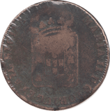 1847 40 REIS PORTUGAL - WORLD COINS - Cambridgeshire Coins