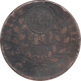 1847 40 REIS PORTUGAL - WORLD COINS - Cambridgeshire Coins