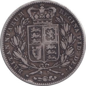 1847 CROWN ( FINE ) - CROWN - Cambridgeshire Coins