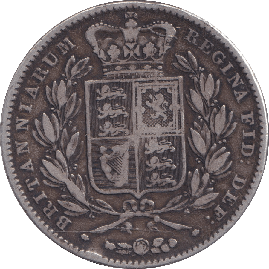 1847 CROWN ( FINE ) - CROWN - Cambridgeshire Coins