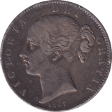 1847 CROWN ( GF ) - CROWN - Cambridgeshire Coins