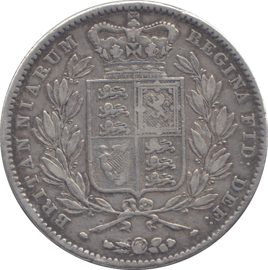 1847 CROWN ( VF ) - CROWN - Cambridgeshire Coins