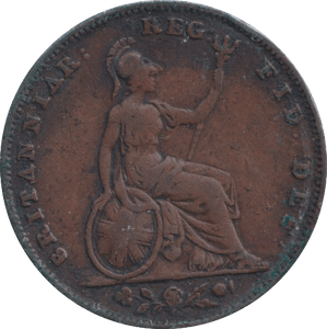1847 FARTHING ( GF ) - FARTHING - Cambridgeshire Coins